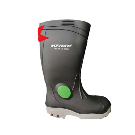 Sahara Gumboot Steel Toe + Midsole
